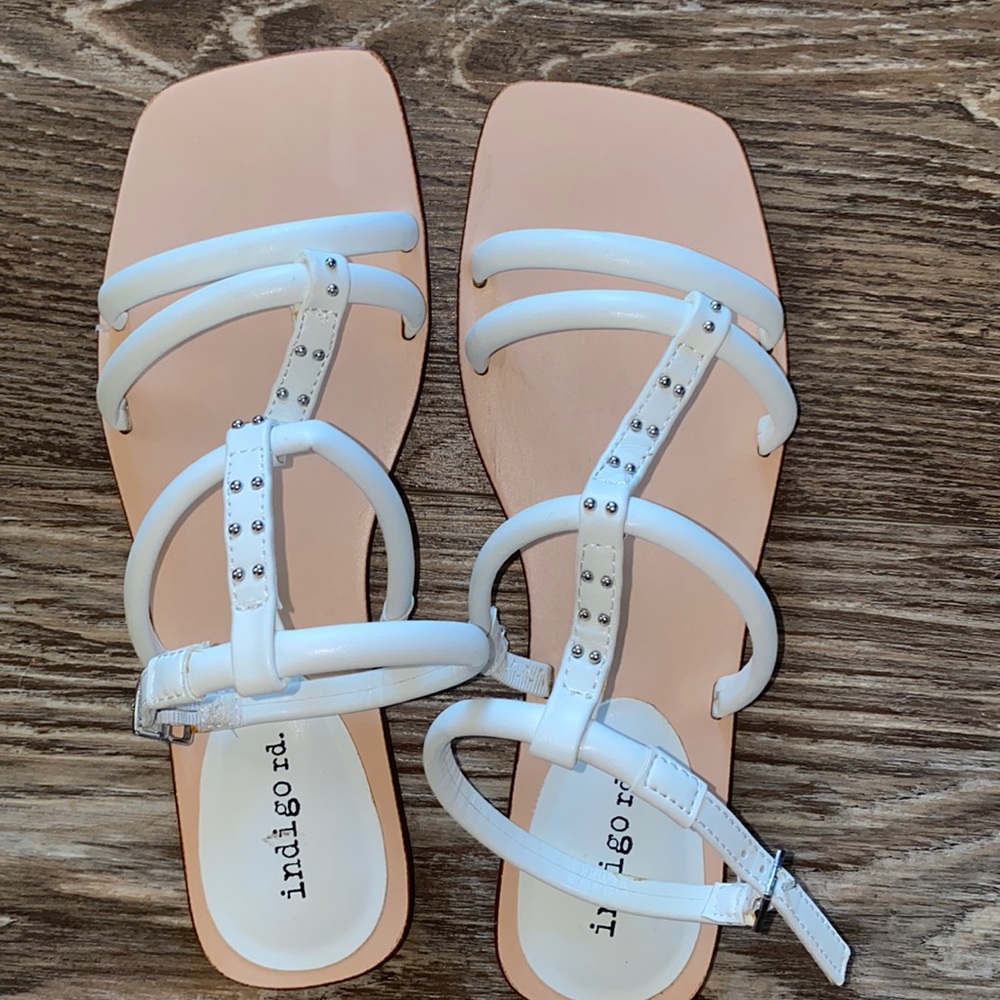 White Indigo Rd. Sandel 7 1/2M